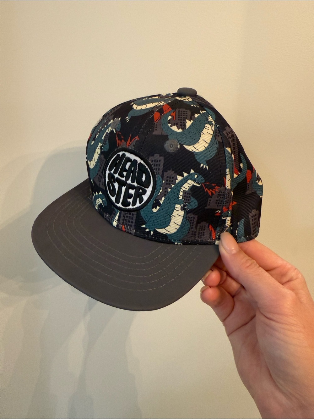 Kids Dino Snapback Hat